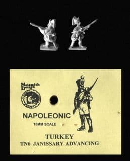 Naismith Design 15mm Napoleonic Turks TN06 Janissary Advancing (6)