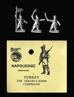 Naismith Design 15mm Napoleonic Turks TN08 Nizam-i-Jedid Command (6)