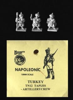 Naismith Design 15mm Napoleonic Turks TN12 Tapijis Artillery Crew (6)