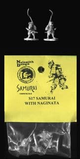 Naismith Design 15mm Samurai Range S17 Armoured Samurai with Naginata (6)