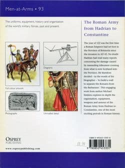 Osprey Men at Arms MAA 093 The Roman Army from Hadrian to Constantine by Michael Simkins
