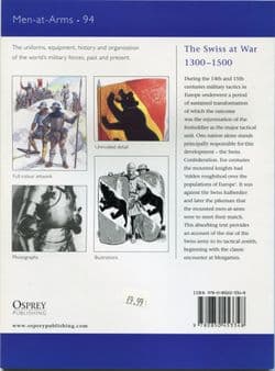 Osprey Men at Arms MAA 094 The Swiss at War 1300-1500 by Douglas Miller & Gerry Embleton