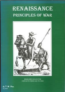 Principles of War: Renaissance Rules 1st Edition (pub 2000)