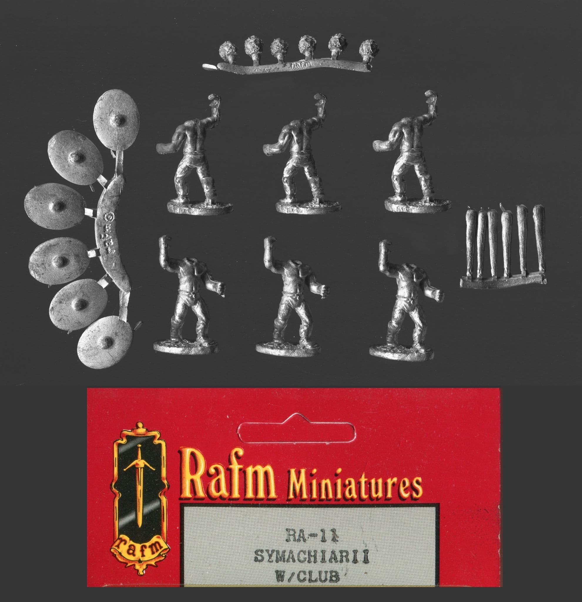 Rafm 25mm Armies of the Caesars Range RA11 Symmachiarii with Club x 6
