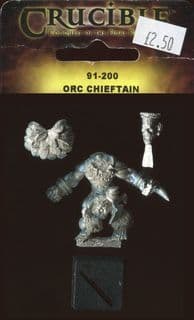Ral Partha 25mm Crucible 91-200 Orc Chieftain (x 1)