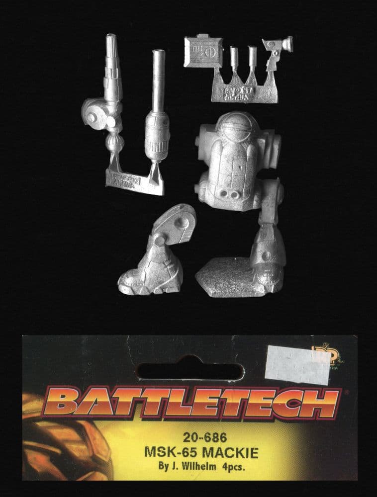 Ral Partha Battletech 20-686 Mackie Inner Sphere Battlemech x 1