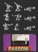 Reaper Miniatures 15mm Fantasy 03040 Goblin Artillery & Crew (x 3 guns & 6 crew)