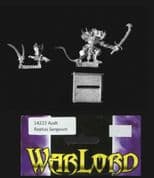 Reaper Miniatures 25mm/28mm Fantasy 14222 Audt, Reptus Leader (Lizardman)