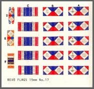 Revo Flags 15mm No 17 Napoleonic French Guard