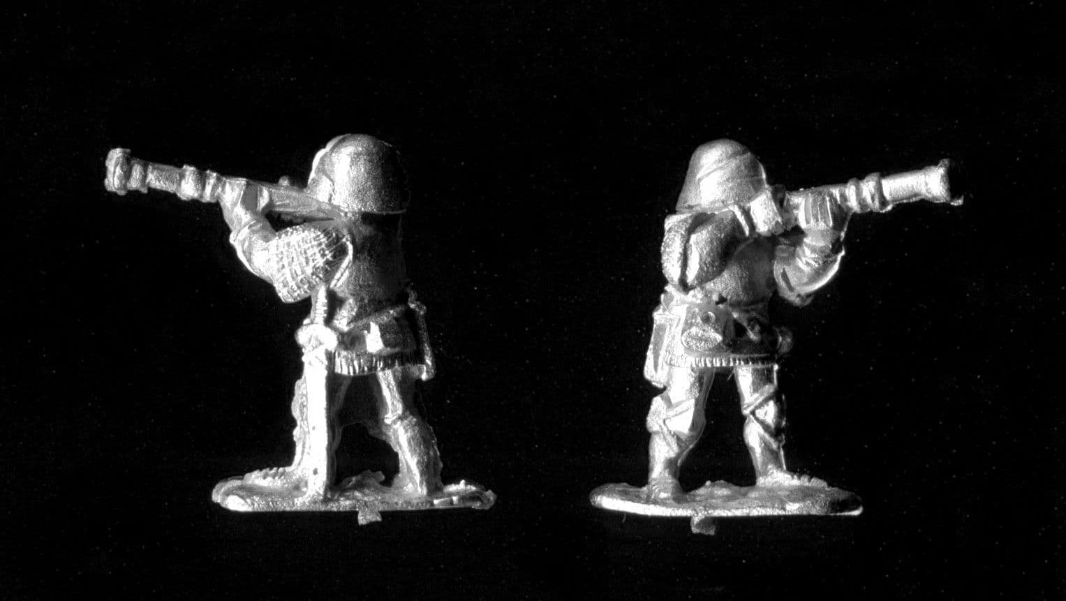 Roundway 15mm Renaissance RKF11 French Dismounted Handgunner Firing x 8