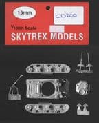 Skytrex 15mm CD200 WWII US M4 Sherman Medium Tank (x 1)