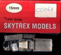 Skytrex 15mm CD206B WWII US GMC (Soft Cab) Troop Seats