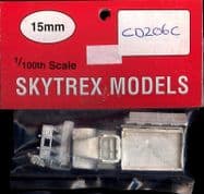 Skytrex 15mm CD206C WWII US GMC (Hard Cab) Troop Seats