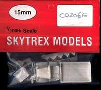 Skytrex 15mm CD206E WWII US GMC (Soft Cab) Open Back