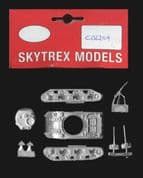 Skytrex 15mm CD220A WWII US M4A3 Sherman Medium Tank with Applique Armour (x 1)