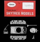 Skytrex 15mm CD220D WWII US HVSS M4A3 Sherman Medium Tank (x 1)