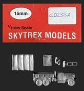 Skytrex 15mm CD235A WWII US GMC SWB Truck, Soft-Top Cab (x 1)