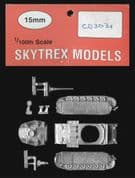 Skytrex 15mm CD303A WWII German Pz III Ausf M or N variant Medium Tank (1 model)