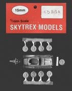Skytrex 15mm CD313A WWII German Sdkfz 234/3 75mm Support Car (1)