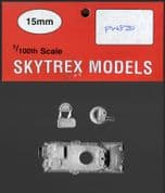 Skytrex 15mm Post War US PW820 Commando 4-Wheeled Armoured Car (x 1 model)