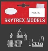 Skytrex 15mm Post War US PW838C MUTT Jeep with .30 cal MG (x 1 model)