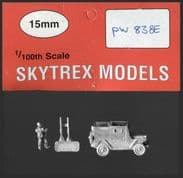Skytrex 15mm Post War US PW838E Armoured MUTT Jeep with Twin MG (x 1 model)