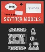 Skytrex 15mm Post War US PW840E M113 APC with Cadillac Gage turret (x 1 model)
