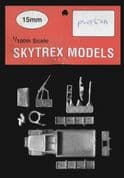 Skytrex 15mm Post War US PW867A M35 2½ ton Truck with MG (1 model)
