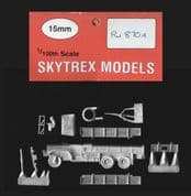 Skytrex 15mm Post War US PW870A M54 5 ton truck, open with AA MG (x 1 model)