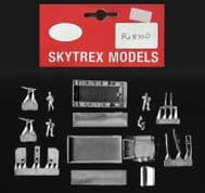 Skytrex 15mm Post War US PW870D M54 Armoured Escort Truck + Mini-Guns (x 1)