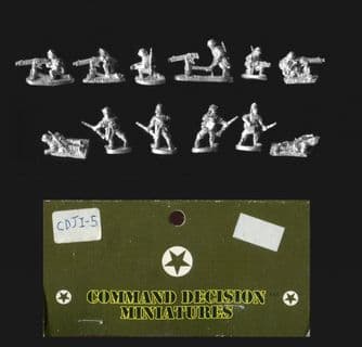 Skytrex 15mm WW2 CDJI-5 Japanese HMG Sections (x 12 models)