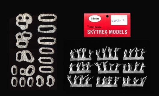 Skytrex 15mm WW2 CDRI12 Russian Infantry in Foxholes