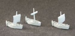 Skytrex Triton 1/600 scale Ancient Galleys AG08 Cargo Ships (x 3)