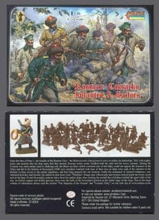 Strelets 1.72 scale 0027 Crimean Russian Cossack Infantry & Sailors (x 46 figs)