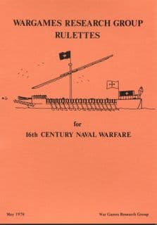 WRG: 16th Century Naval Warfare Rulettes