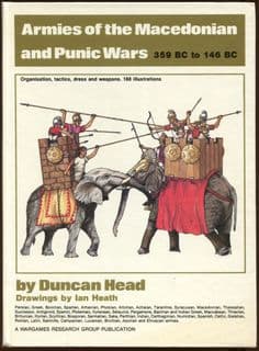 WRG: Armies of the Macedonian & Punic Wars 359BC – 146BC by Duncan Head  H/B