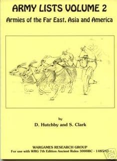 WRG: Army Lists Volume 2 for 7th Ed Ancient Rules