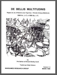 WRG: DBM Règles de Jeux d’Histoire avec Figurines 3000 Av.J.-C. à 1500 Ap. J.-C. Version 1.3