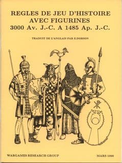 WRG: Règles de Jeux d’Histoire 3000Av.J.-C. à 1485 Ap. J.-C