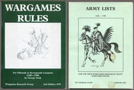 WRG: Wargames Rules & Army Lists 1420-1700 2nd Ed by George Gush