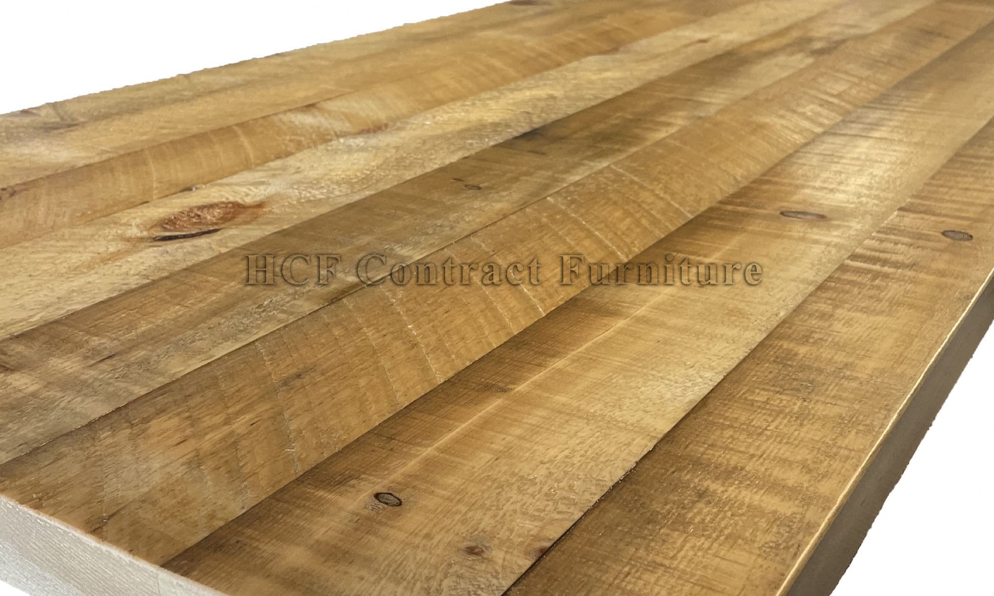 1200mm x 700mm x 38mm Solid Wood Clear Lacquer Scaffold Plank Table Top OS