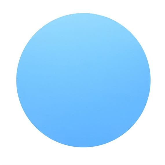 10 Inch Round Blue Round Matt Masonite Board