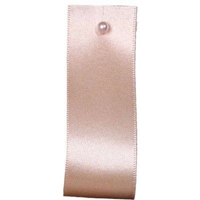15mm Berisfords Satin Ribbon Cream / Ivory (50) - 1 Metre Length