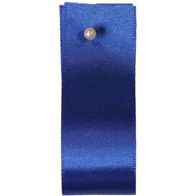 15mm Berisfords Satin Ribbon Dark Royal Blue (243) - 20m Reel