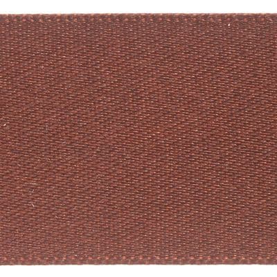 15mm Berisfords Satin Ribbon Hot Chocolate Brown (488) - 20m Reel