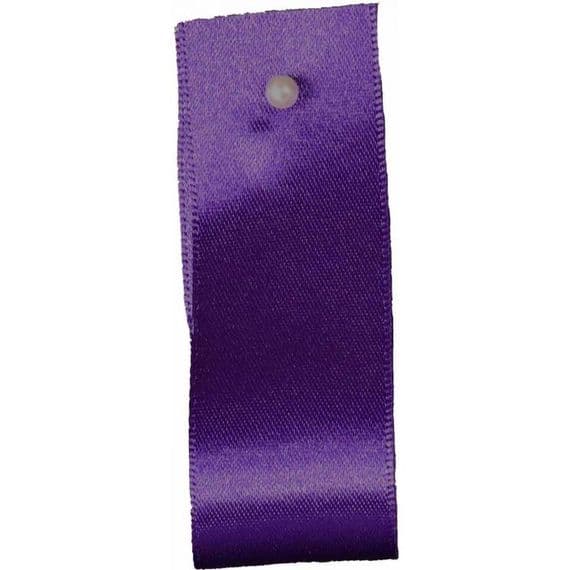 15mm Berisfords Satin Ribbon Liberty Purple (952) - 20m Reel