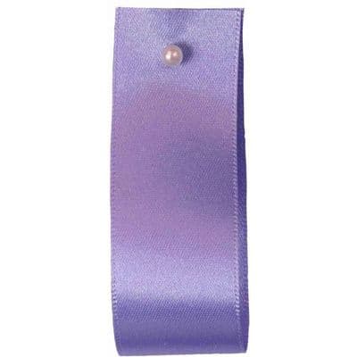 15mm Berisfords Satin Ribbon Lupin Blue (1001) - 20m Reel