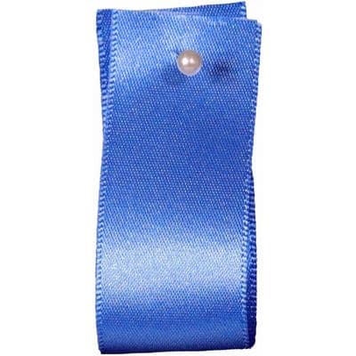 15mm Berisfords Satin Ribbon Royal Blue (12) - 1 Metre Length