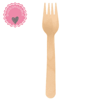 Birchwood Disposable Wooden Forks Pack of 10
