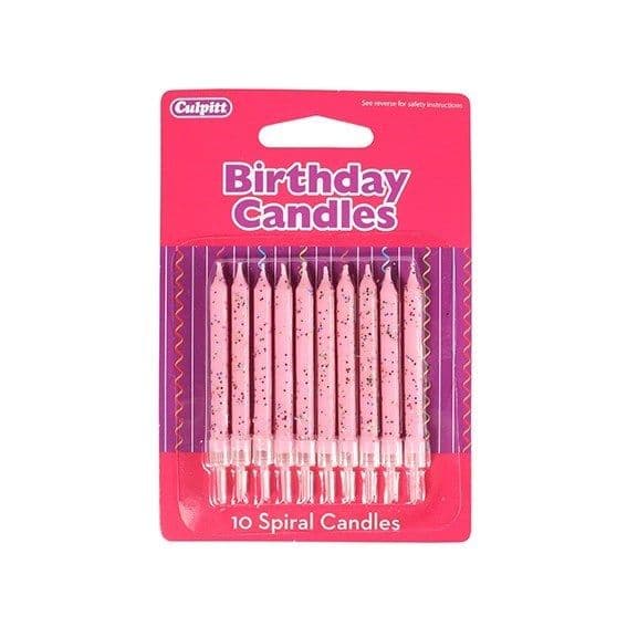 Blossom (Baby Pink) Glitter Candles